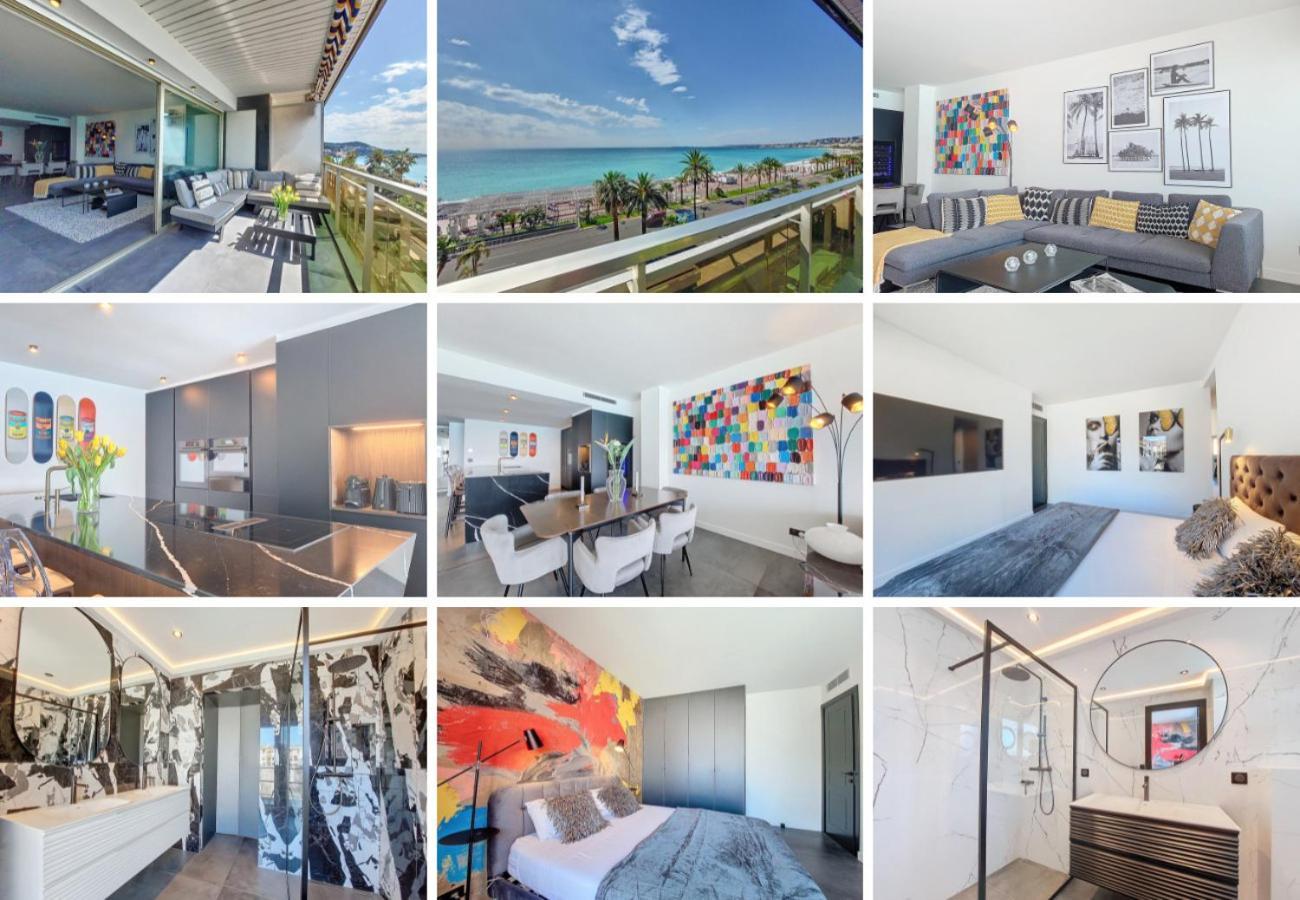 Appartamento Nestor&jeeves - Le Royal Luxembourg - Sea View - Terrace Nizza